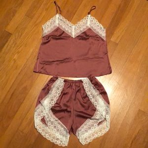 Cami and shorts sleepwear